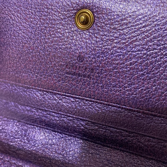 Authentic 2018 Gucci Small Wallet floral Lining Interior - Picture 9 of 16